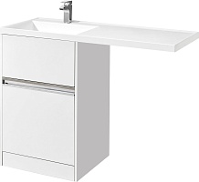 Акватон Тумба с раковиной Лондри 60 L белая